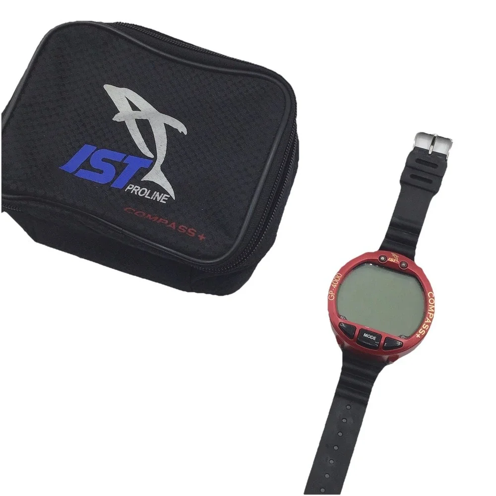 Ist Proline Compass Plus GP 4000 Dive Computer Wrist Watch With Case Manual